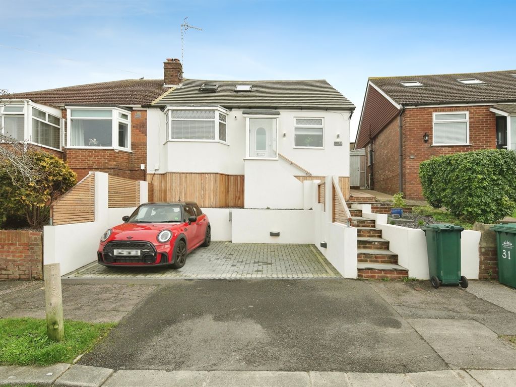 4 bed semidetached house for sale in Spencer Avenue, Hove BN3, £