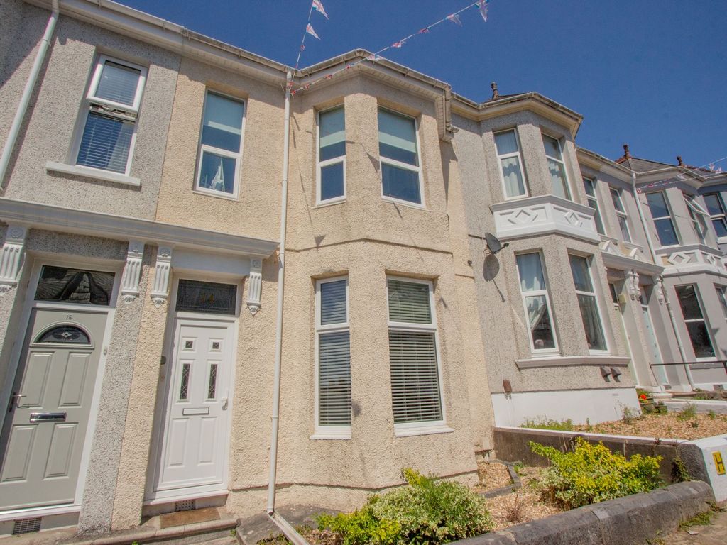 3 bed terraced house for sale in Glendower Road, Peverell, Plymouth PL3