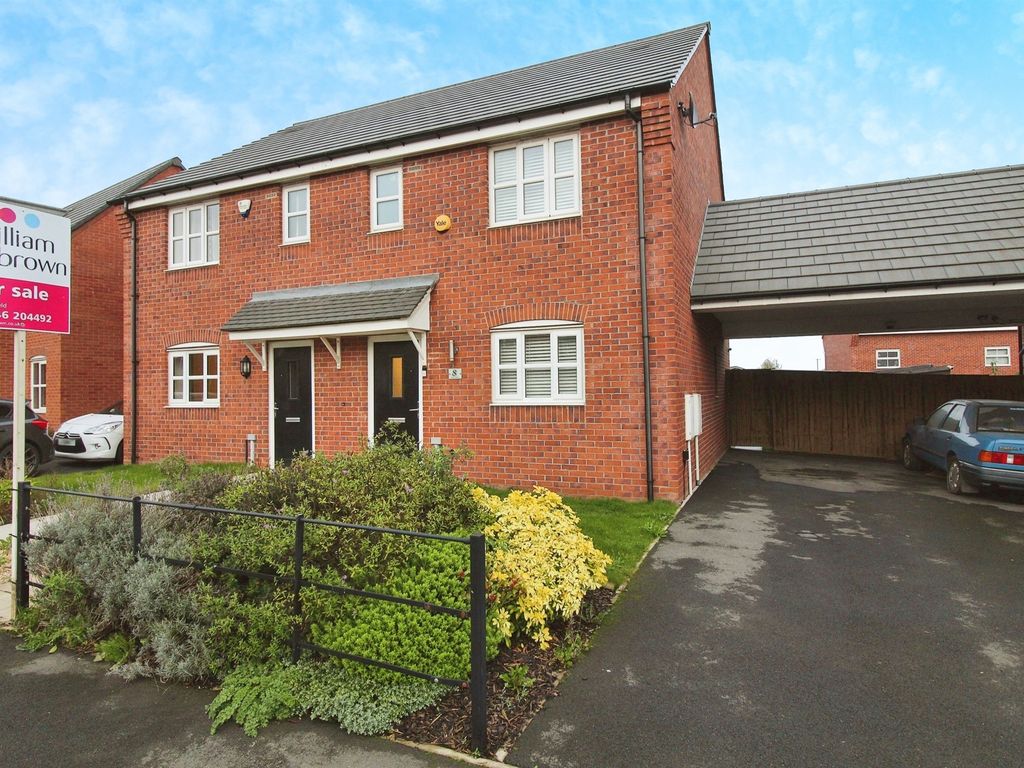 3 bed semidetached house for sale in Lawson Road, Bolsover