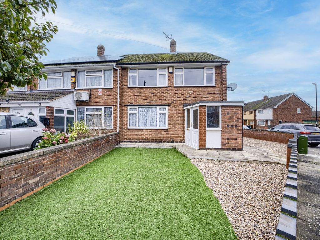 3 bed semidetached house for sale in Orion Crescent, Coventry CV2, £
