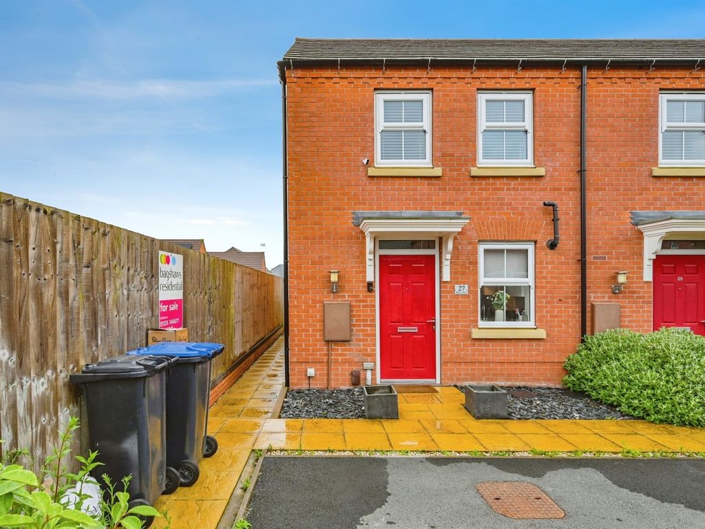 2 bed end terrace house for sale in Barton Drive, Ashbourne DE6, £