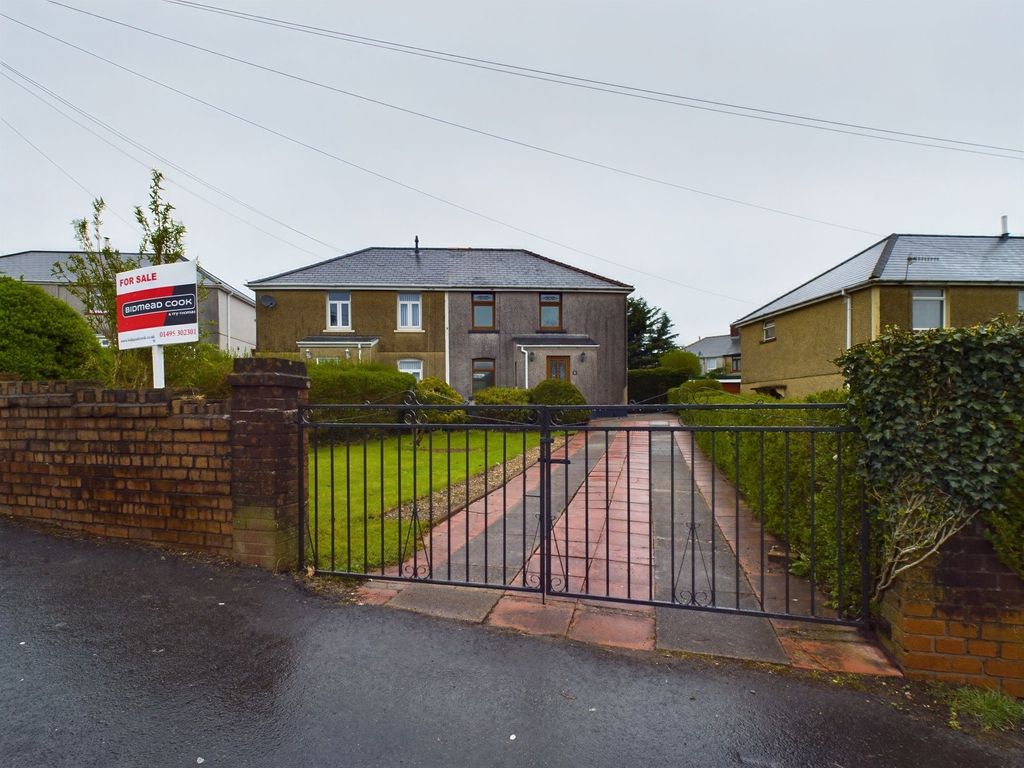 3 bed semidetached house for sale in Glanffrwd Terrace, Ebbw Vale NP23