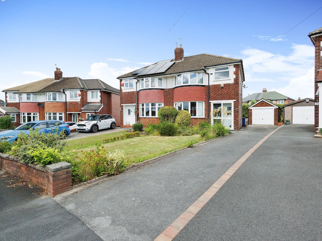 3 bed semidetached house for sale in Alan Drive, Marple, Stockport