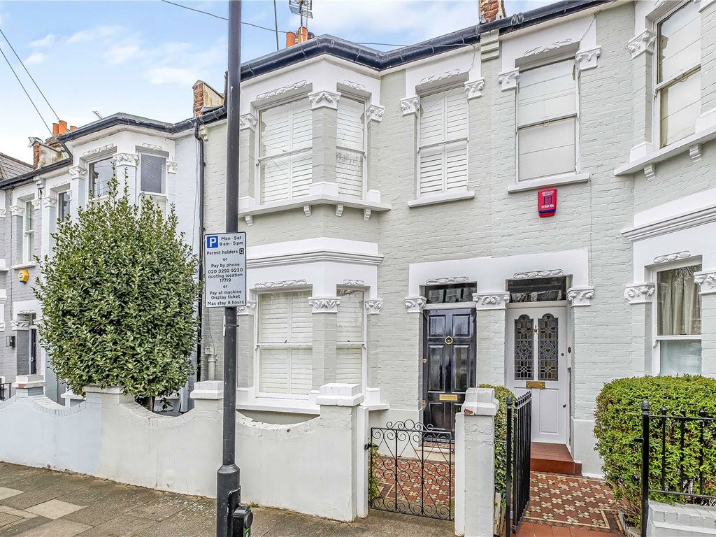 5 bed terraced house for sale in Narborough Street, Fulham, London SW6