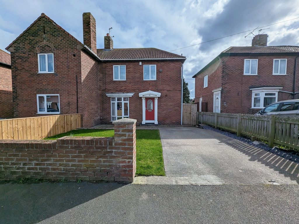 2 bed semidetached house for sale in Widdrington Avenue, South Shields