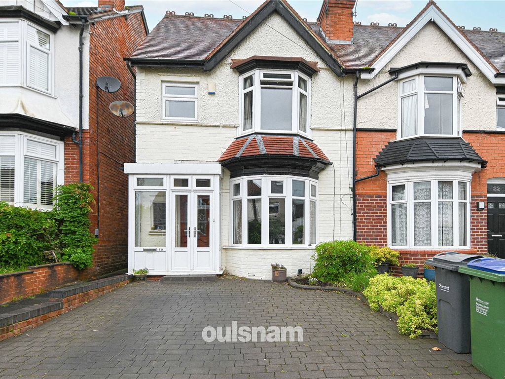 3 bed end terrace house for sale in Devon Road, Bearwood, West Midlands