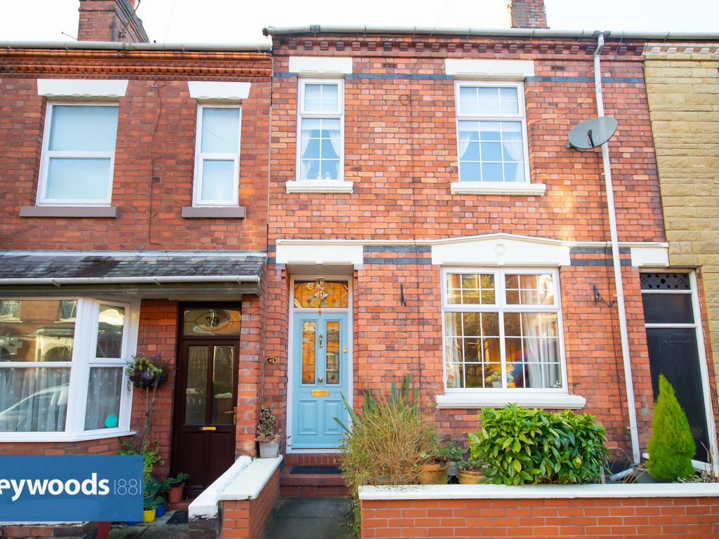 3 bed terraced house for sale in Florence Street, NewcastleUnderLyme