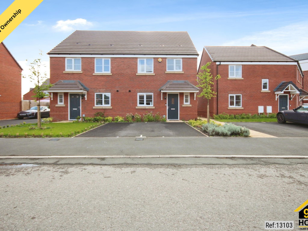 3 bed semidetached house for sale in Springfield Lane, Warwick CV34, £