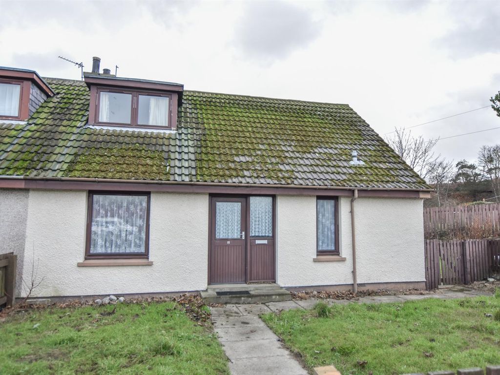 3 bed semidetached house for sale in 11 Lochslin Place, Balintore, Tain IV20, £80,000 Zoopla
