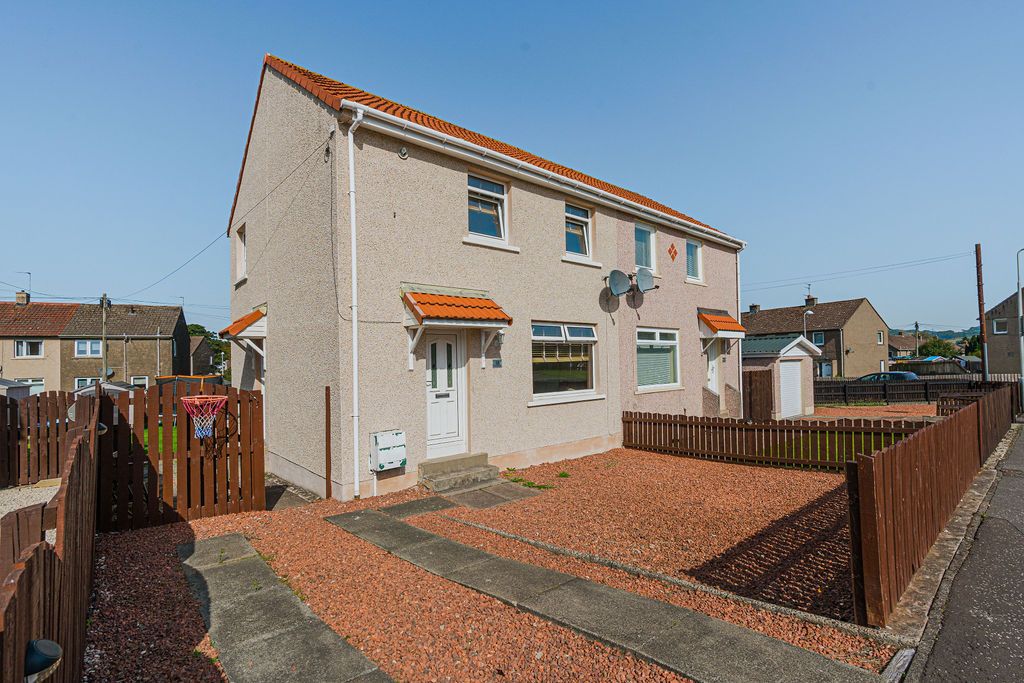 2 bed semidetached house for sale in Hardhill Drive, Bathgate EH48, £