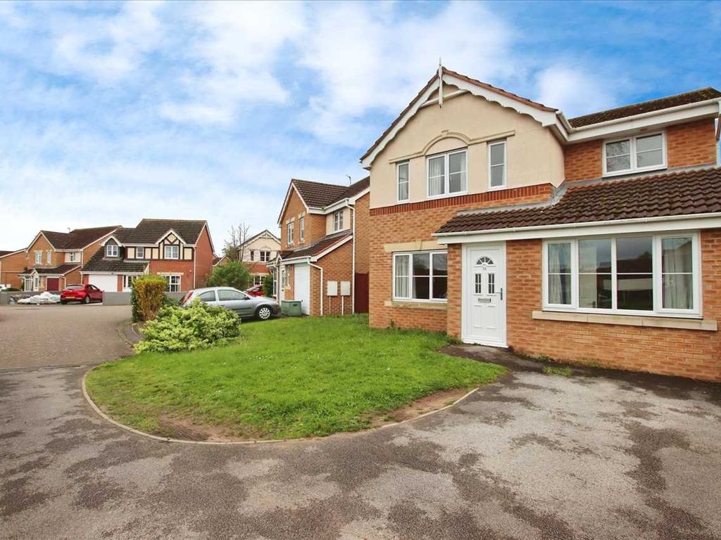 3 bed detached house for sale in Anglesey Close, Lincoln LN6, £260,000