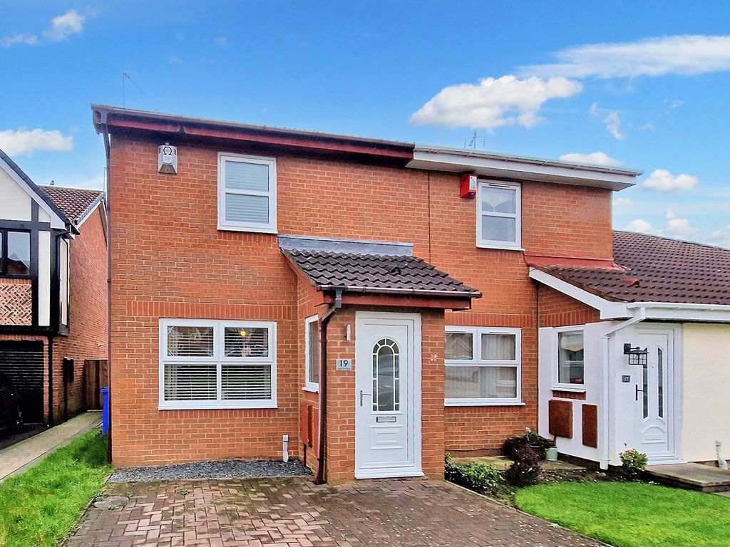2 bed semidetached house for sale in Daylesford Road, Cramlington NE23