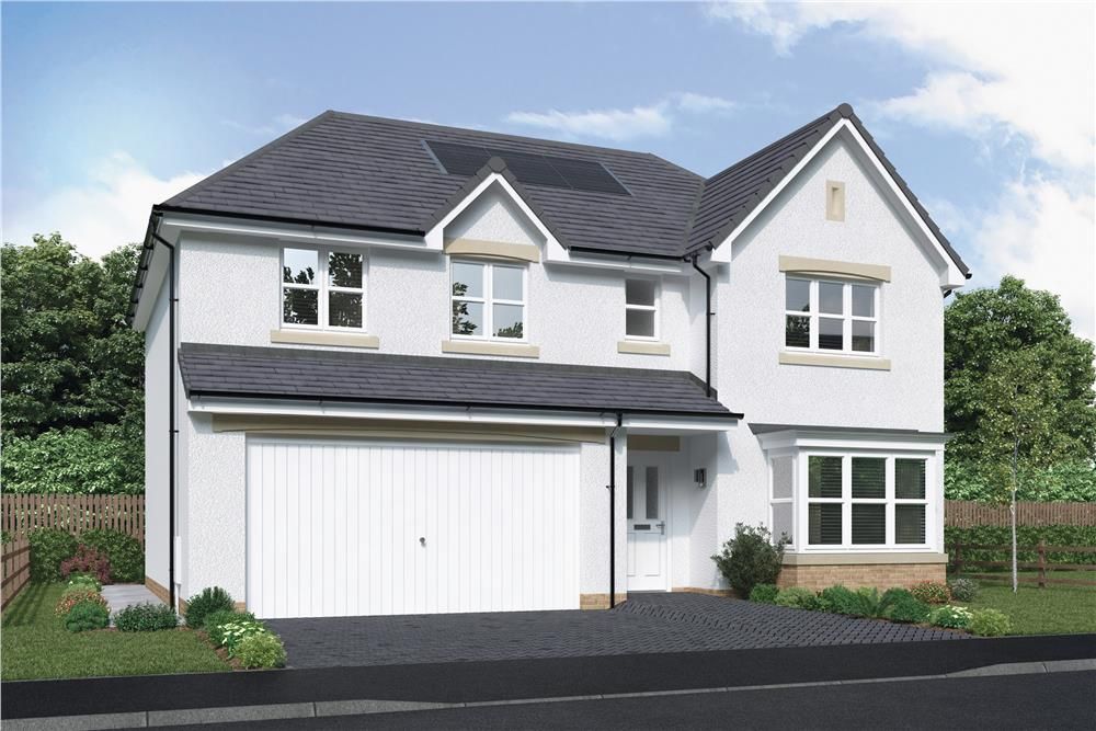 New home, 5 bed detached house for sale in "Elmford Det" at Main Road, Maddiston, Falkirk FK2