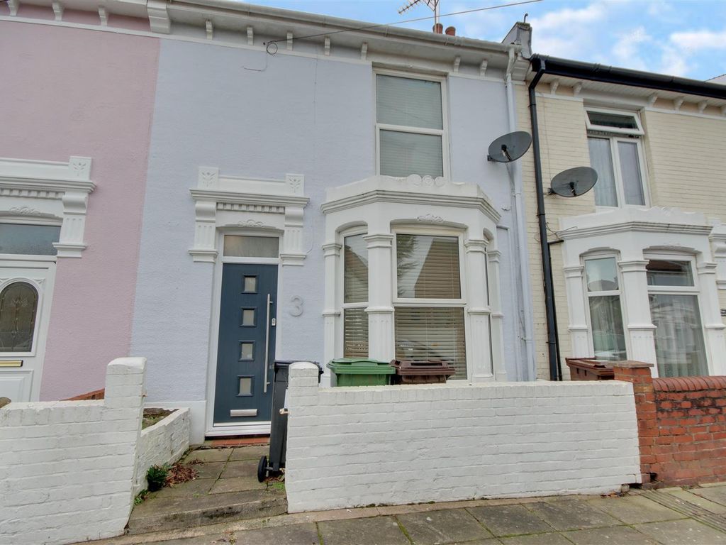 2 bed terraced house for sale in Fordingbridge Road, Southsea PO4, £