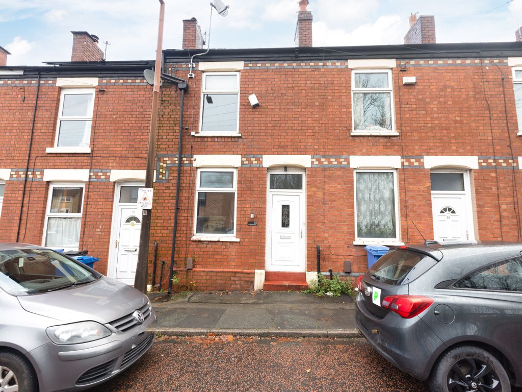 2 bed terraced house for sale in Oxford Way, Stockport SK4, £72,000 Zoopla