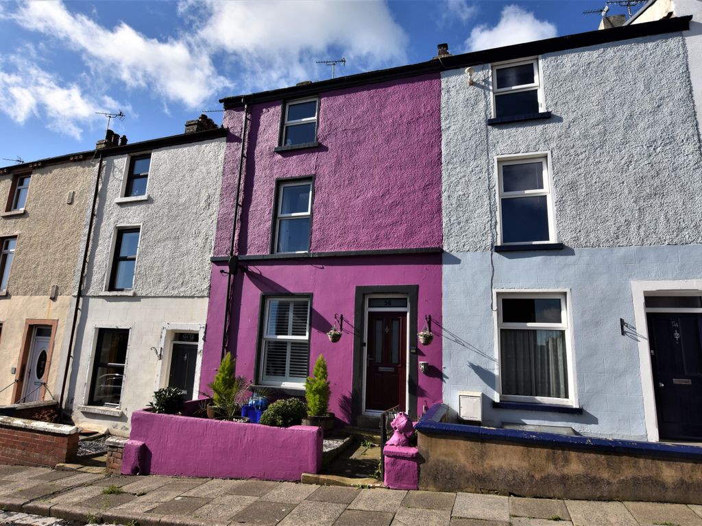 3 bed terraced house for sale in Troughton Terrace, Ulverston, Cumbria