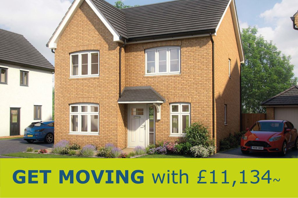 New home, 4 bed detached house for sale in "The Aspen" at Peacock Drive