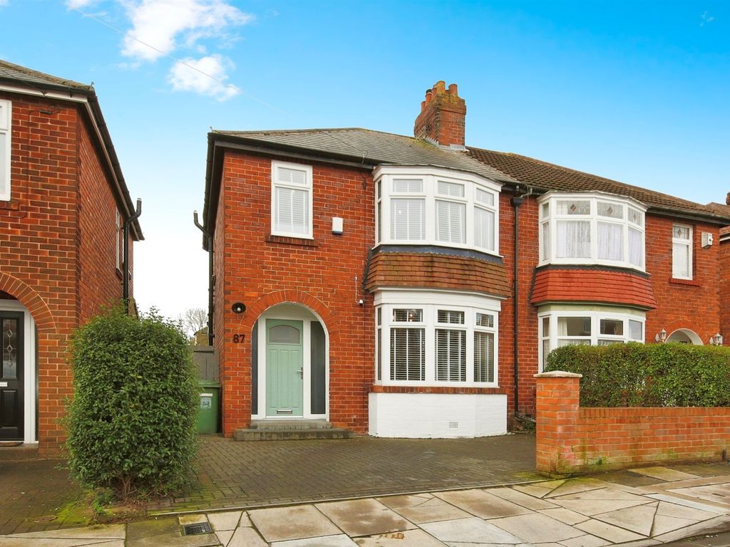 3 bed semidetached house for sale in Percy Street, Hartlepool TS26, £