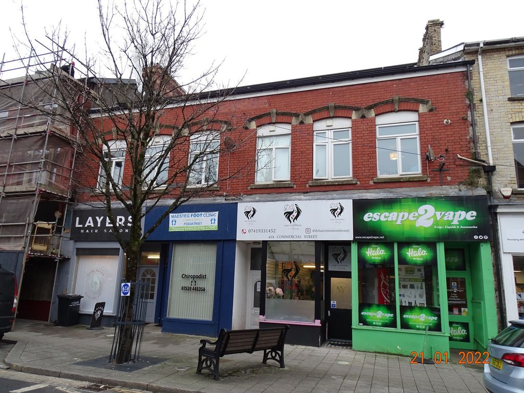 Property for sale in 41/42 Commercial Street, Maesteg, Bridgend. CF34