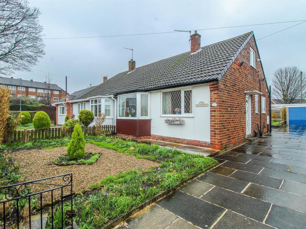 2 bed semi-detached bungalow for sale in Greatfield Road, Ossett WF5, £ ...