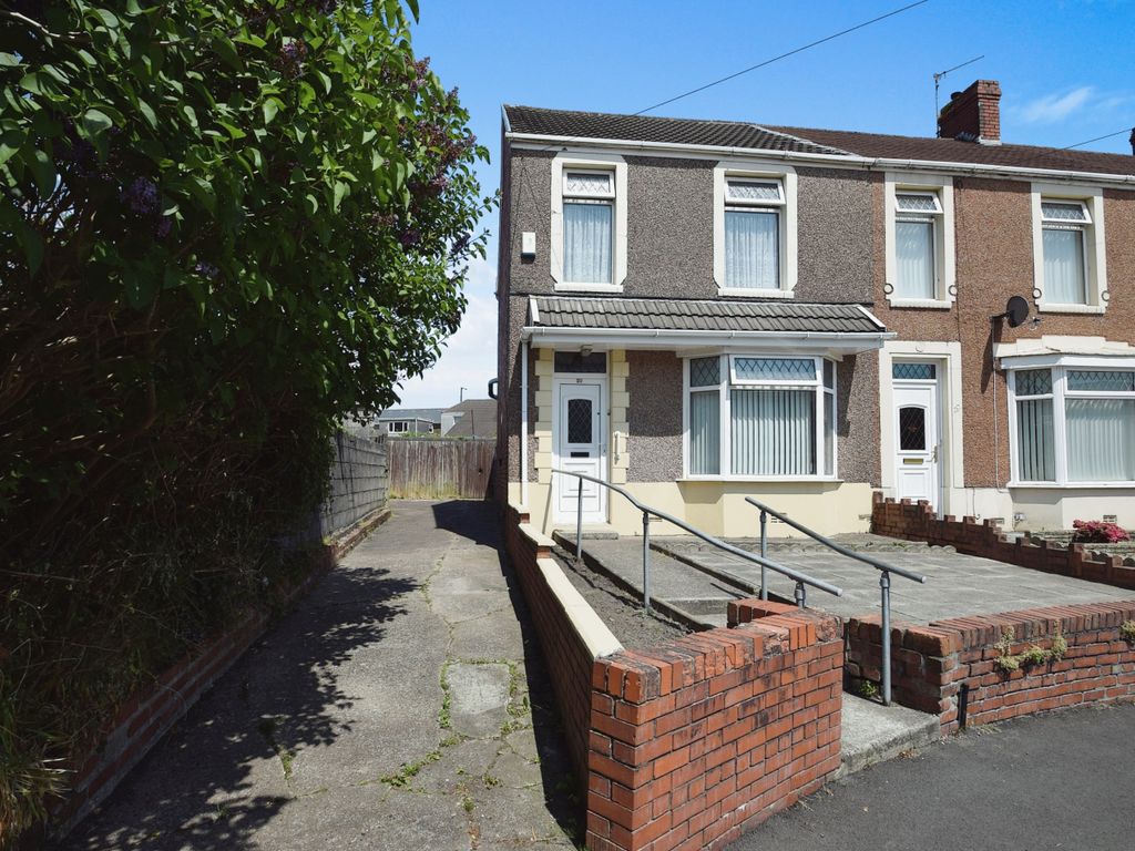 2 bed end terrace house for sale in Margam Avenue, Morriston SA6, £