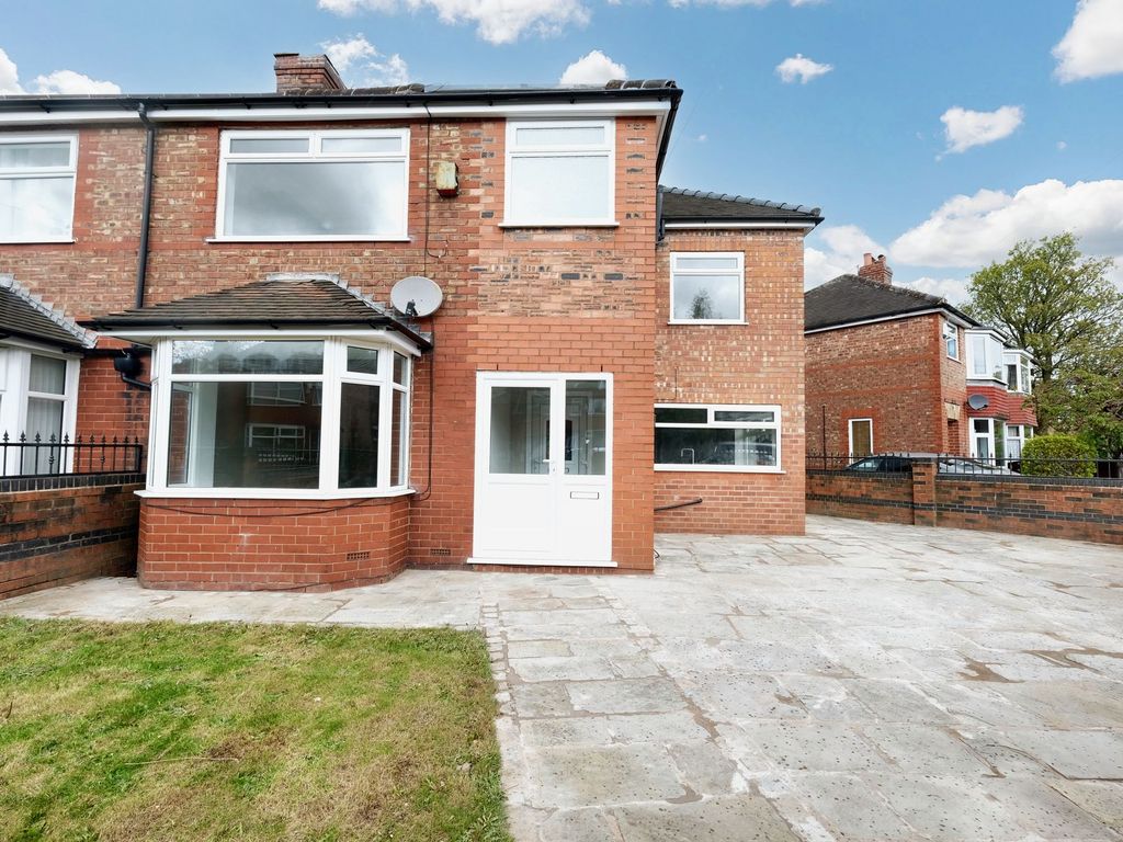 3 bed semidetached house for sale in Napier Road, Eccles M30, £320,000