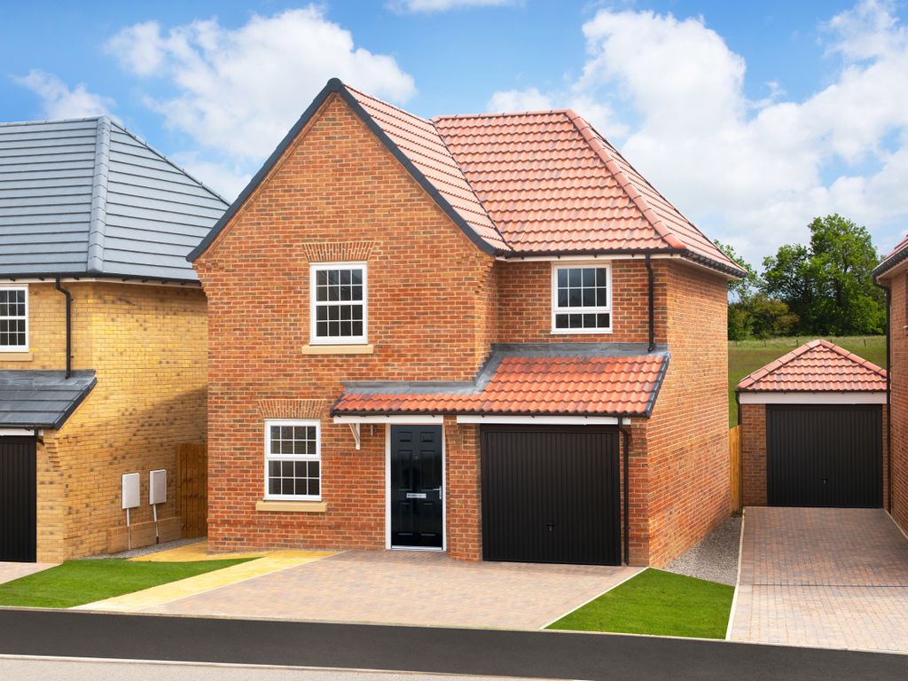 New home, 3 bed detached house for sale in "Eckington" at Blenheim Avenue, Brough HU15, £295,000