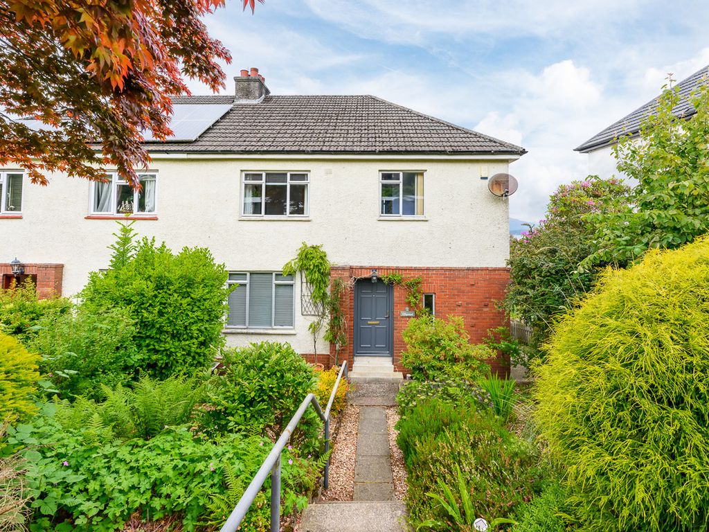 4 bed semidetached house for sale in Preston Place, Gourock PA19, £