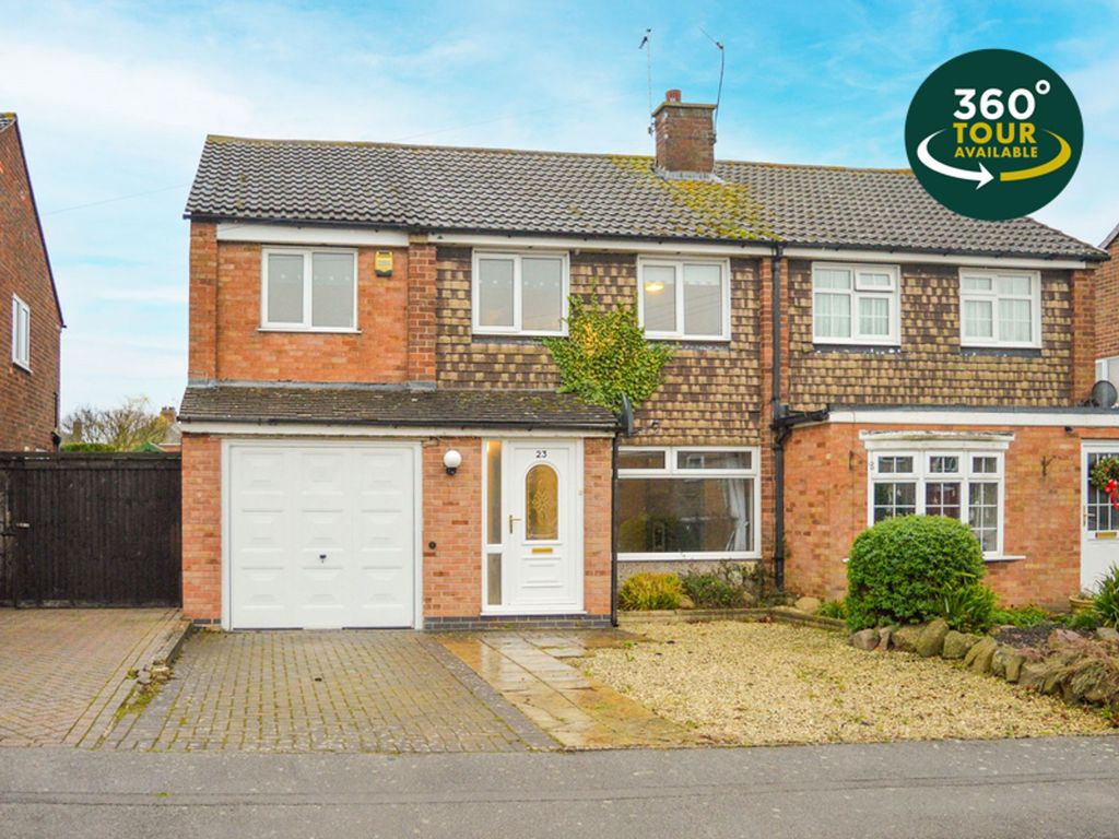 4 bed semidetached house for sale in Shelley Road, Enderby, Leicester LE19 Zoopla