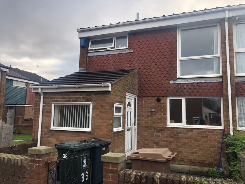 3 bed terraced house for sale in Bowness Avenue, Wallsend NE28, £