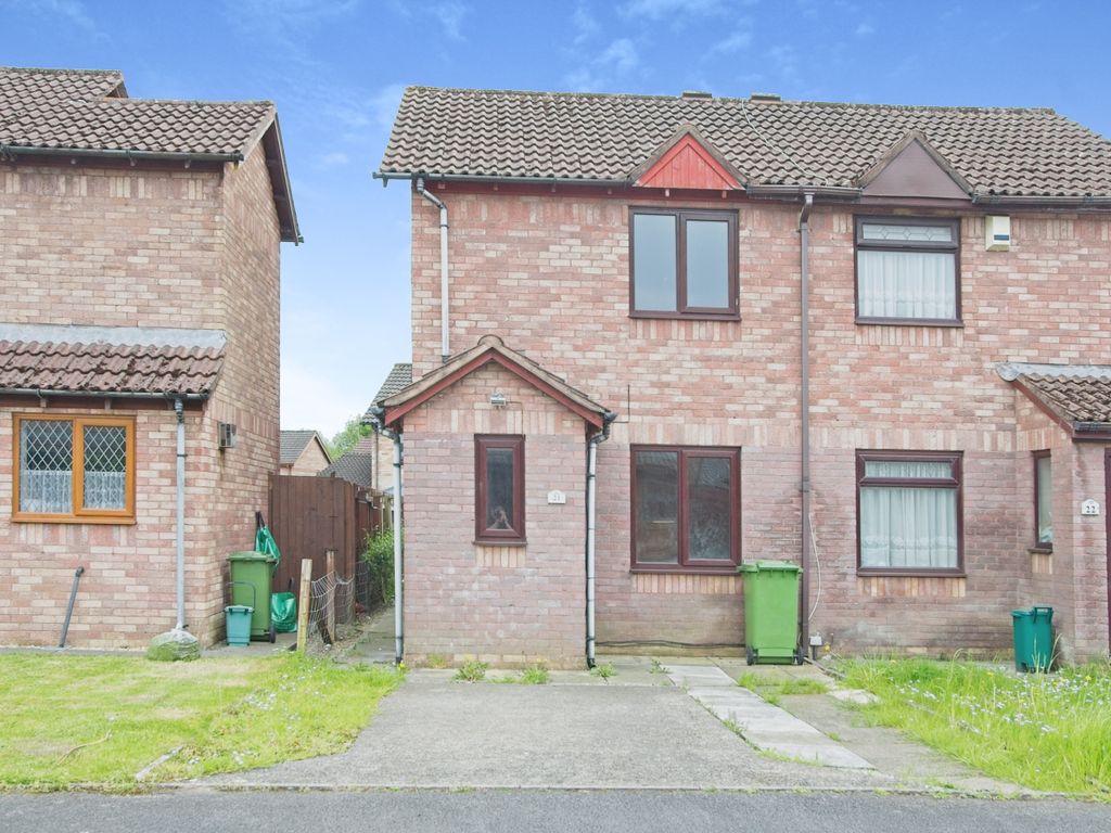 2 bed semidetached house for sale in Silverton Drive, Pontyclun CF72