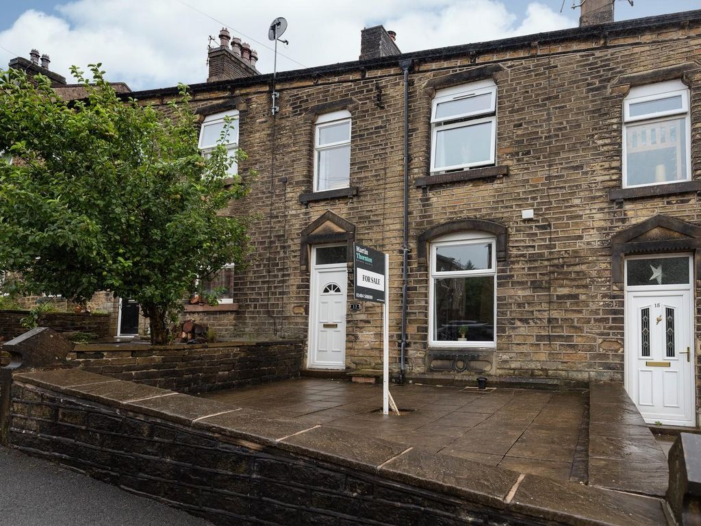 3 bed terraced house for sale in Spark Street, Longwood, Huddersfield