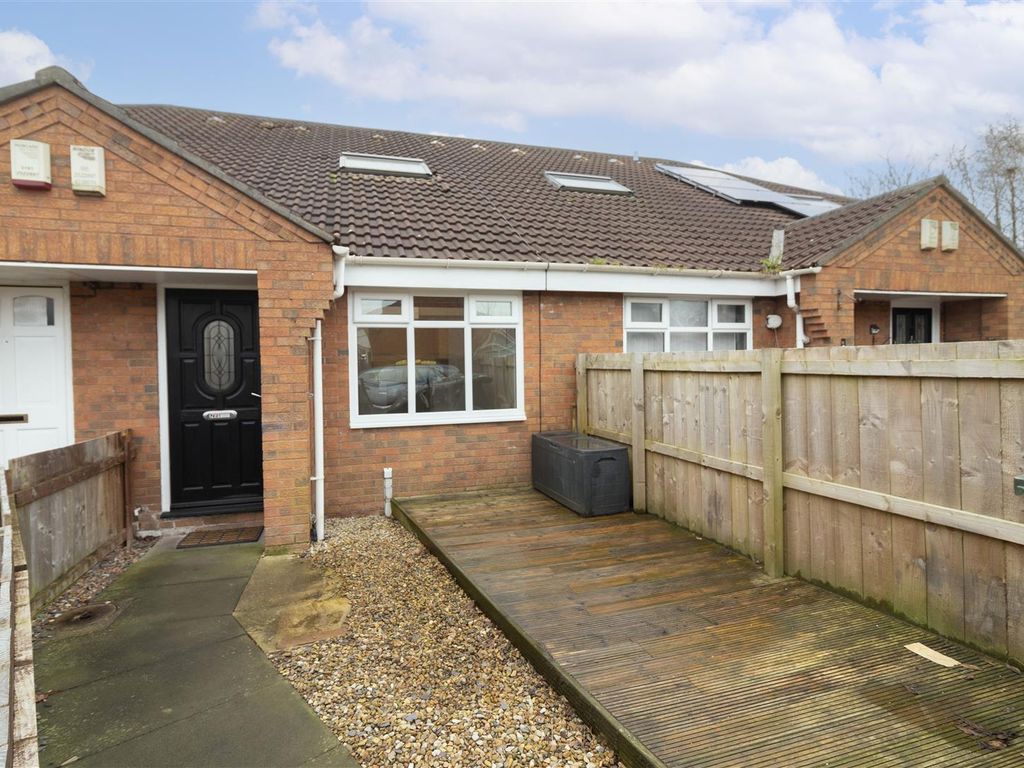 1 bed terraced bungalow for sale in Blucher Road, Royal Quays, North