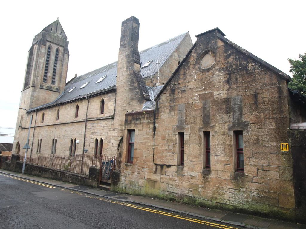 2 bed flat for sale in West Church, Brown Street, Port Glasgow PA14, £67,000 Zoopla