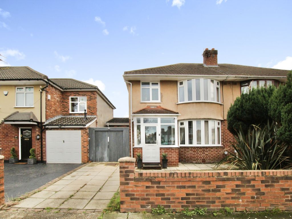 3 bed semidetached house for sale in Edgemoor Drive, Liverpool L23