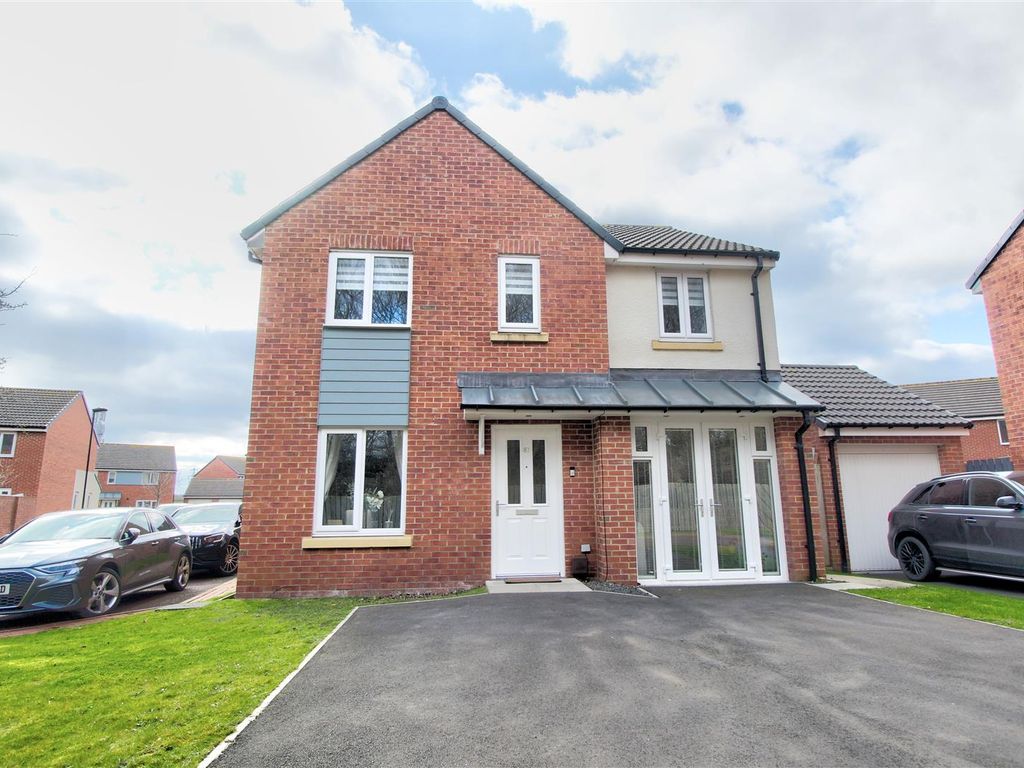 4 bed detached house for sale in Miller Close, Palmersville, Newcastle