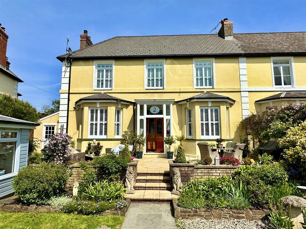 5 bed semidetached house for sale in Morfa Terrace, Manorbier, Tenby