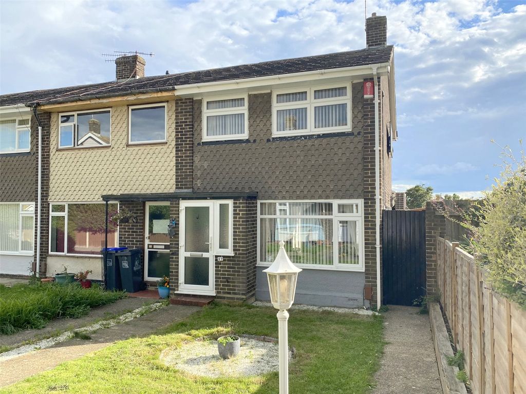 2 bed end terrace house for sale in Grafton Gardens, Sompting, West