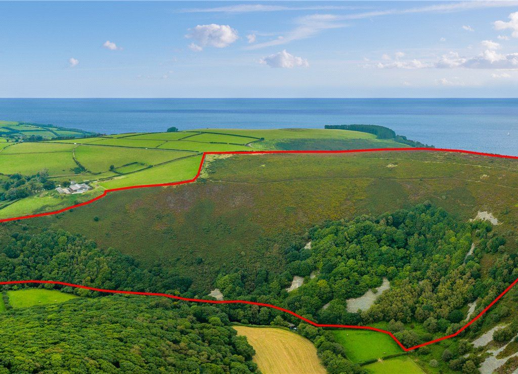 Land for sale in Land At Cosgate Hill, Oare, Lynton, Devon EX35, £