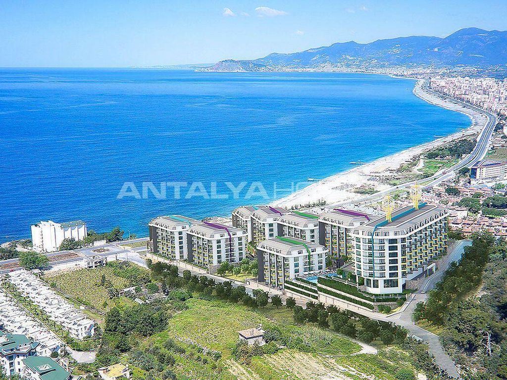 New home, 1 bed apartment for sale in Kargıcak, Alanya, Antalya, Turkey
