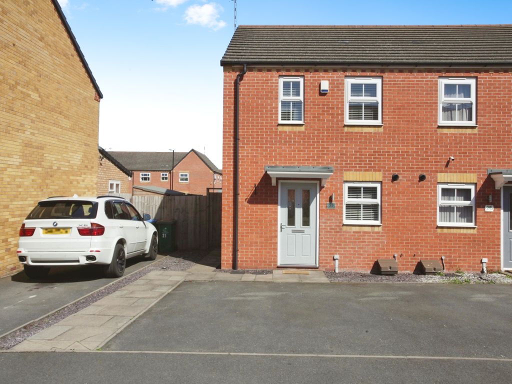 2 bed semidetached house for sale in Whitmore Manor Close, Whitmore