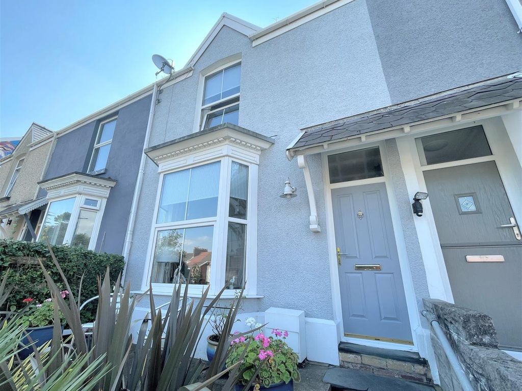 3 bed terraced house for sale in Mumbles Road, Mumbles, Swansea SA3, £