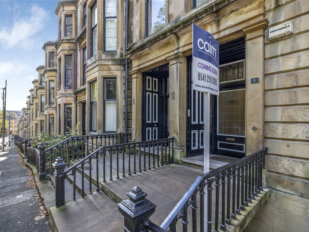 1 bed flat for sale in Bowmont Terrace, Hyndland, Glasgow G12, £187,500