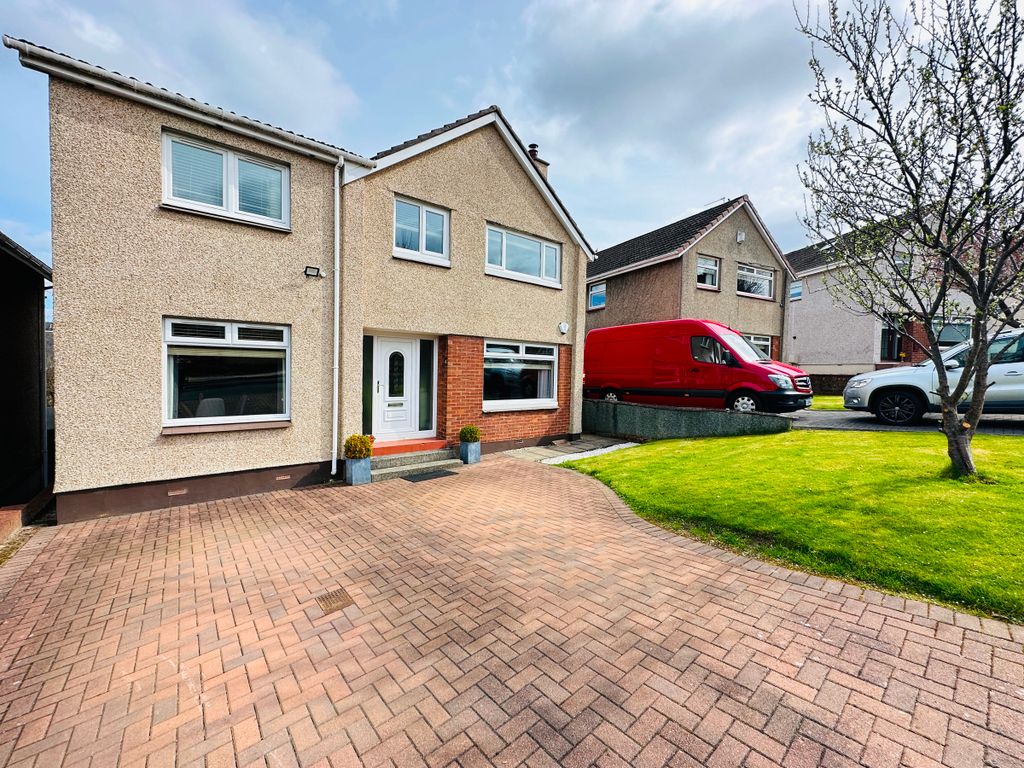4 bed detached house for sale in Knowehead Gardens, Uddingston, Glasgow