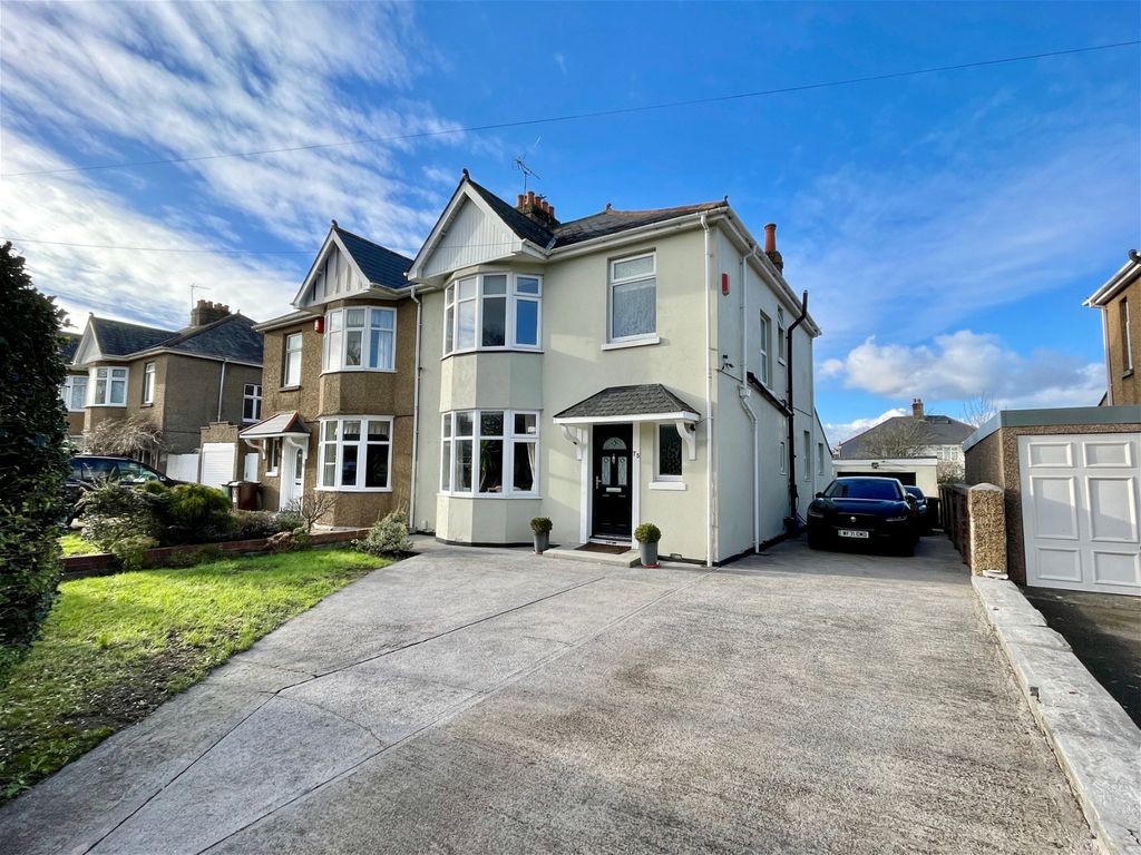 3 bed semi-detached house for sale in Outland Road, Plymouth, Devon PL2