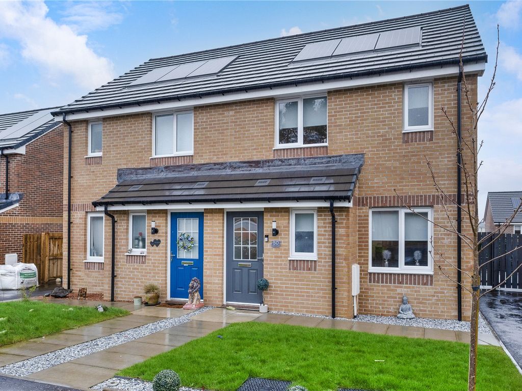 3 bed semidetached house for sale in Cullen Crescent, Carluke, South