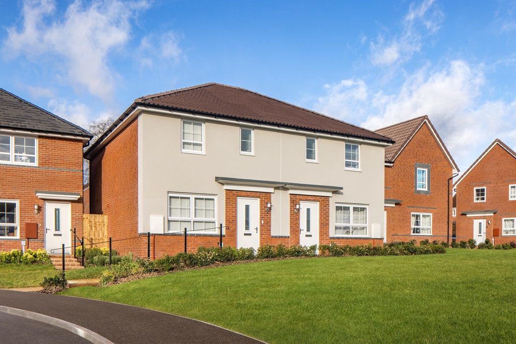 New home, 3 bed semidetached house for sale in "Ellerton" at Town Farm