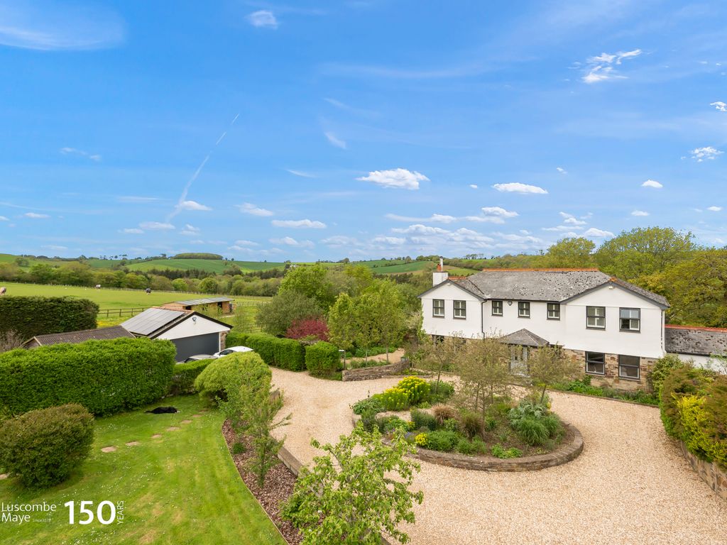 5 bed detached house for sale in Worston, Near Yealmpton, South Hams