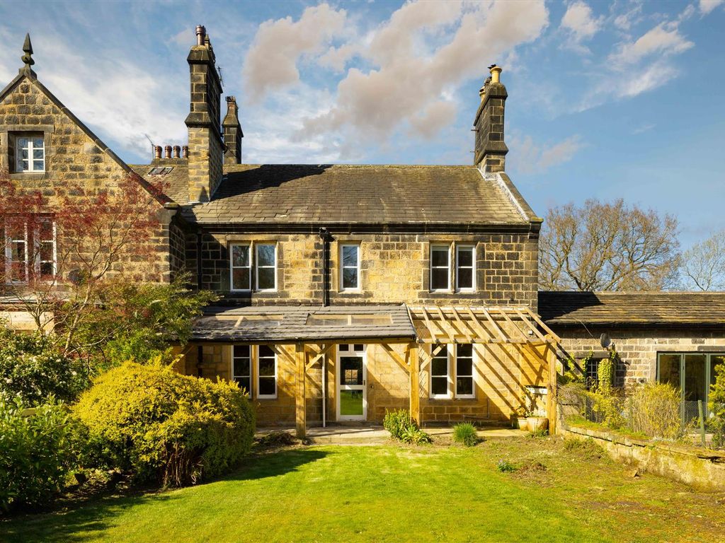 5 bed linkdetached house for sale in Otley Road, Adel, Leeds LS16, £