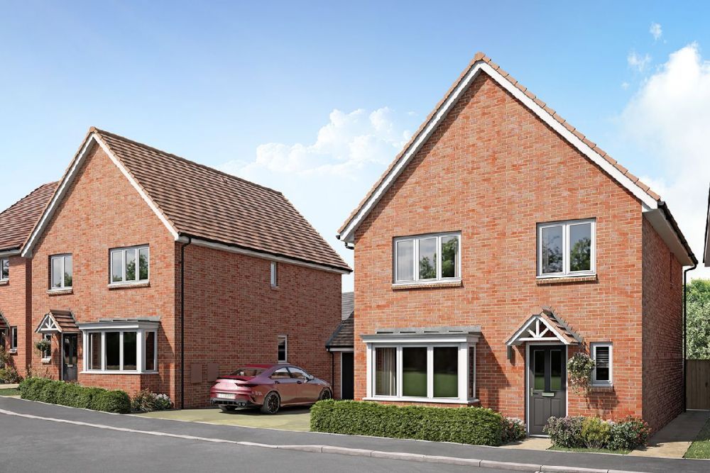 New home, 4 bed property for sale in "The Romsey" at Hawley Road